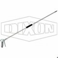 Dixon High Volume Typhoon Blow Gun, 125 psi Working, 1/4 in Thread, Aluminum, Domestic TYP2501-36